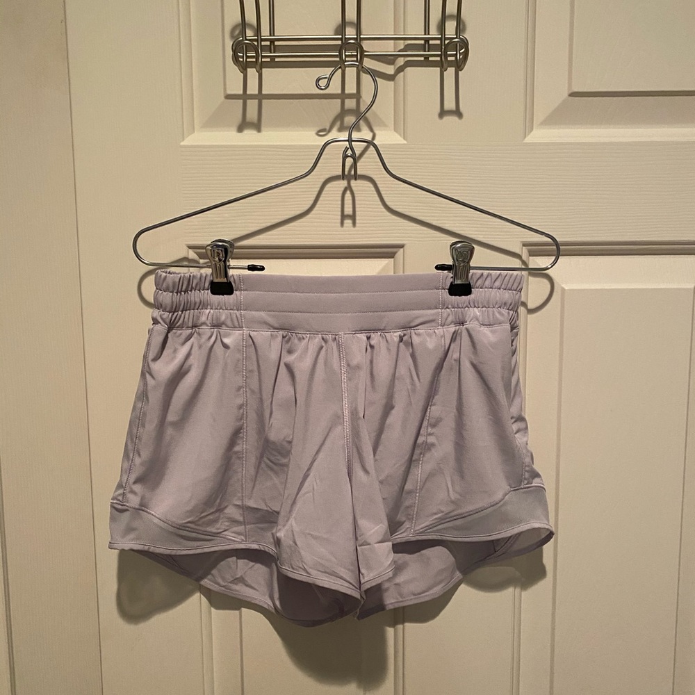 Pale Purple Lululemon Shorts